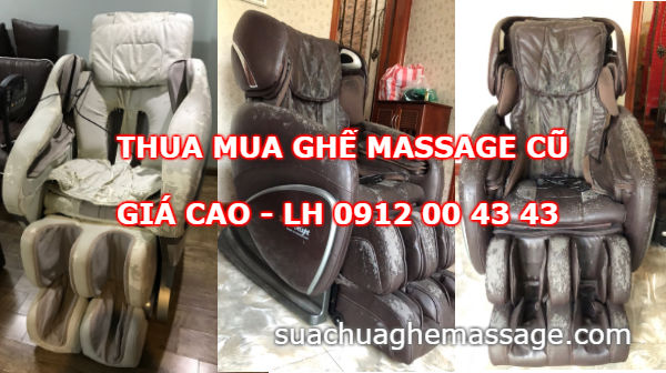 Thu mua ghế massage cũ