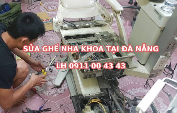 Sửa chữa ghế nha khoa tại TP Đà Nẵng