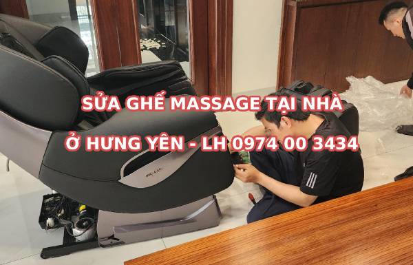 Sửa ghế massage tại nhà ở Hưng Yên